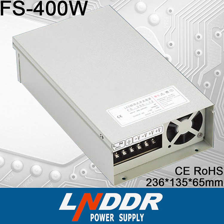 廠家直銷400W-12V防雨開關 電源 LED開關 電源 2年質保