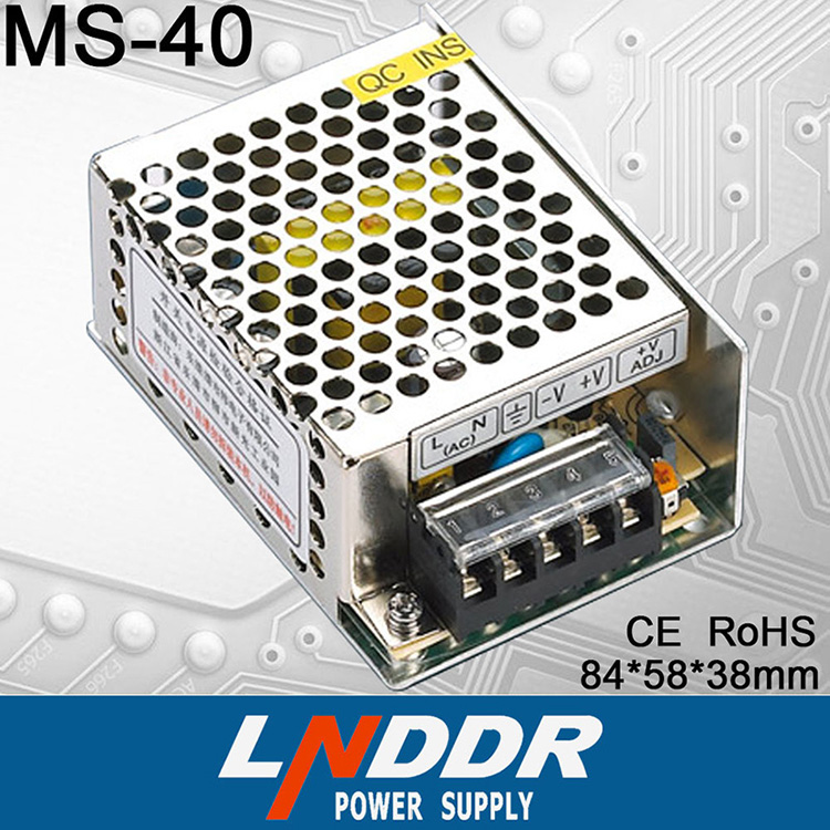 AC 220V M S-40W-24V小體積單組輸出開關 電源 led 電源
