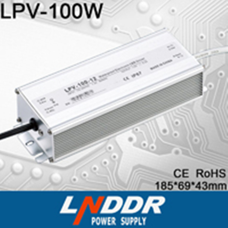 生產供應100W-15V防水 開關電源 LED 開關電源 15V100W防水電源